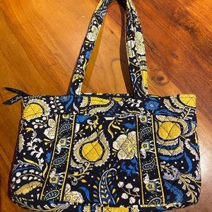Vera Bradley blue and yellow‎ purse